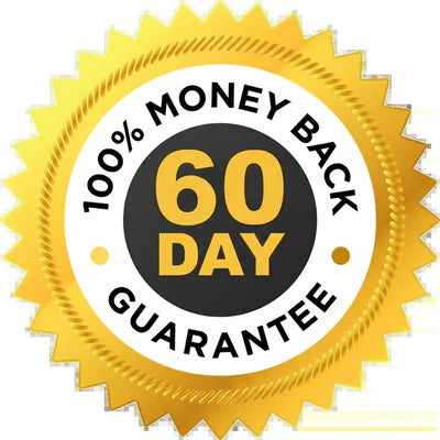 60 day money back guarantee